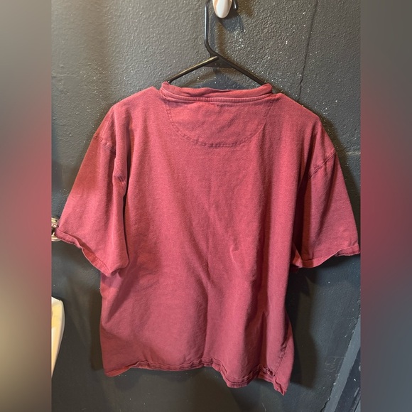 Pendleton Men's Burgundy Short Sleeve Tee - Picture 3 of 3